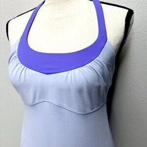 Lululemon Scoop Me Up Tank Size 6 Purple, Lavender Racer, Back Gym Fitness, Yoga